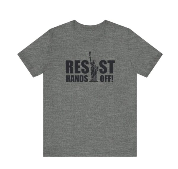 Resist Hands Off Anti Trump T-Shirt