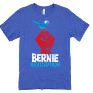 Revolution Fist Bernie Sanders Birdie Bird shirt
