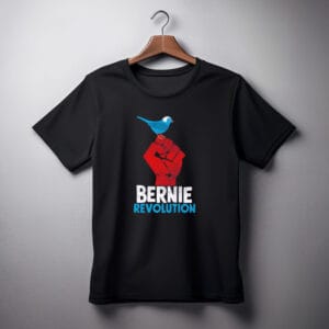 Revolution Fist Bernie Sanders Birdie Bird shirts