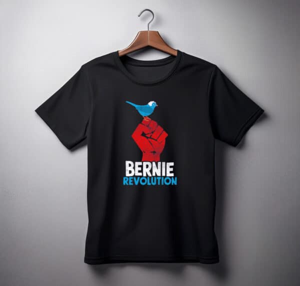 Revolution Fist Bernie Sanders Birdie Bird shirts
