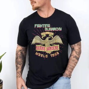 The Fight Oligarchy Tour 2025 T-Shirt Bernie and AOC shirt