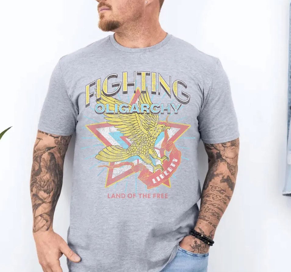 The Fight Oligarchy Tour 2025 T-Shirt 