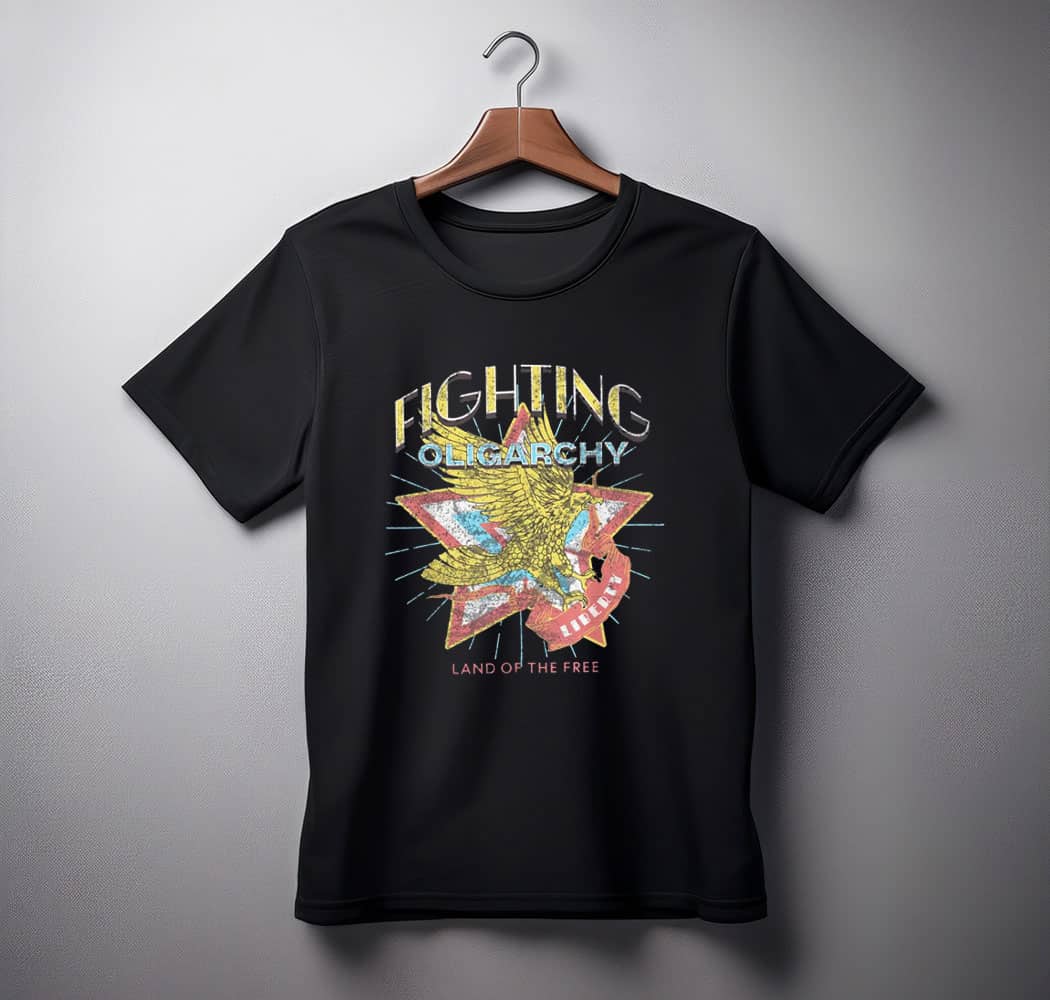 The Fight Oligarchy Tour 2025 T-Shirts