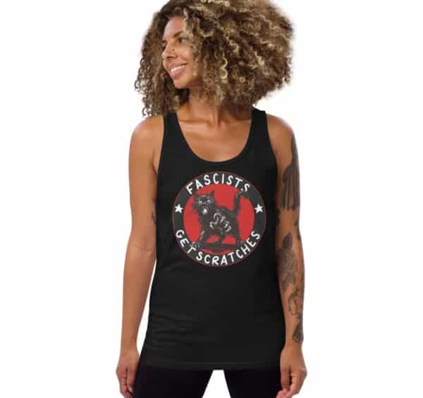 The Original Fascists Get Scratches Black Cat shirt