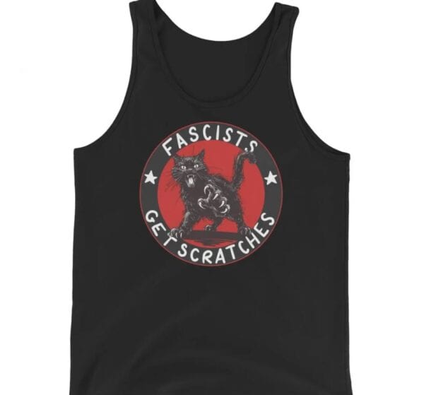 The Original Fascists Get Scratches Black Cat shirt