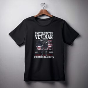 US Veterans Fighting Fascism Unisex T-shirt