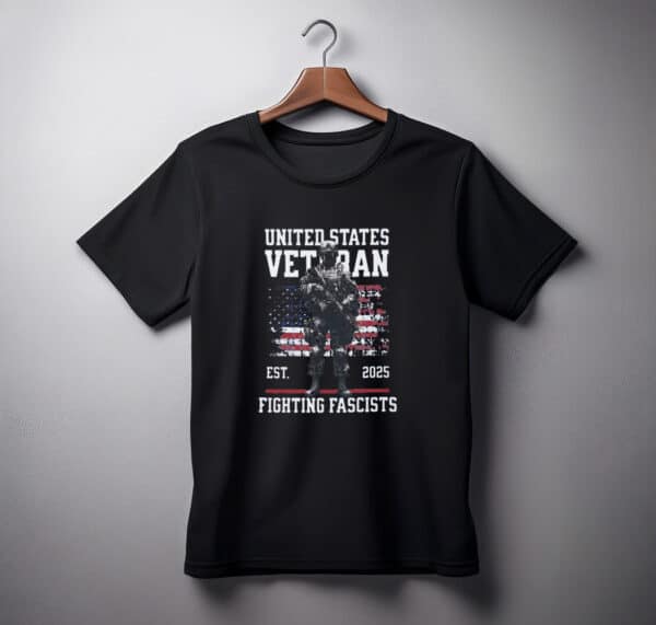 US Veterans Fighting Fascism Unisex T-shirt