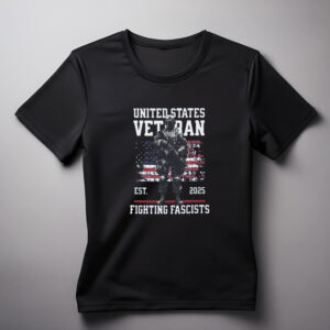 US Veterans Fighting Fascism Unisex T-shirt
