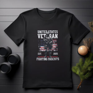 US Veterans Fighting Fascism Unisex T-shirt