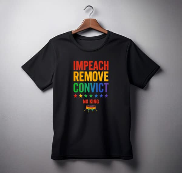 Vintage Impeach Remove Convict No Kings shirts