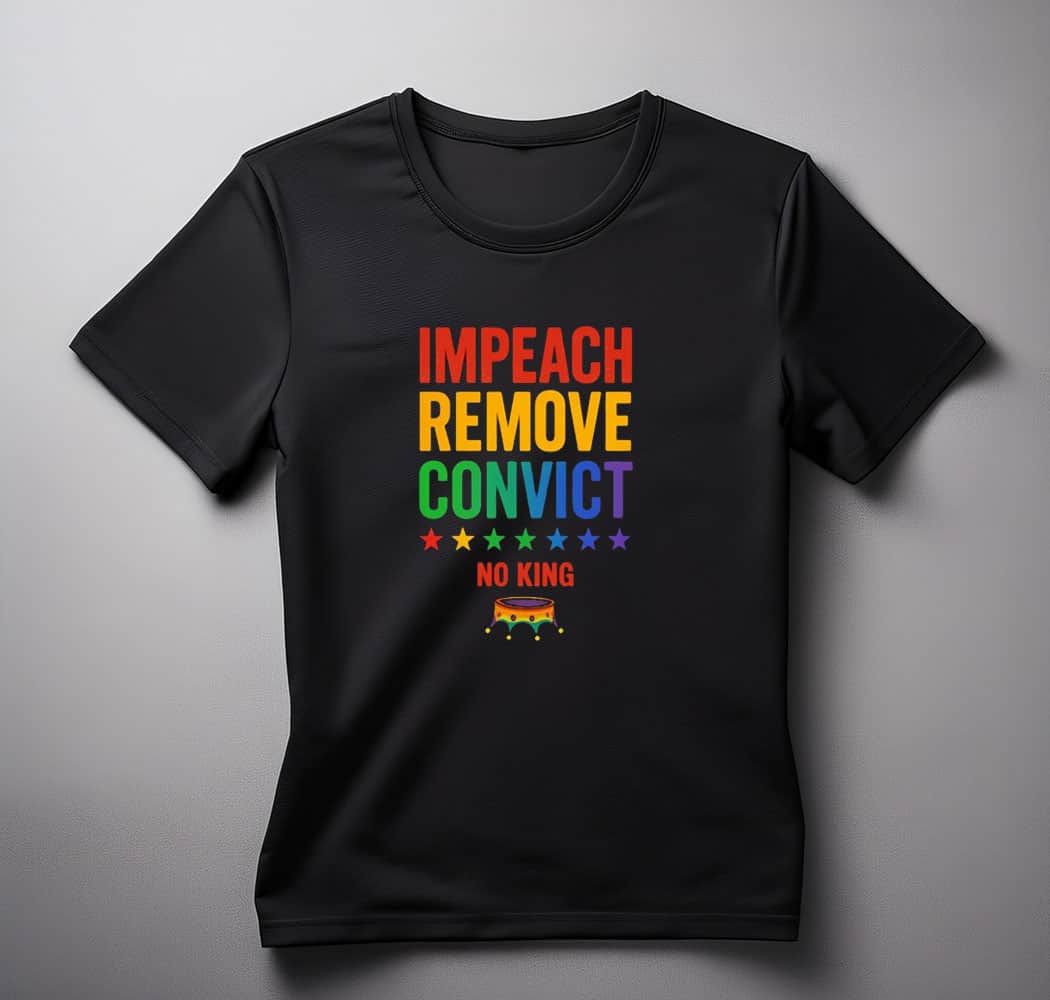 Vintage Impeach Remove Convict No Kings shirts