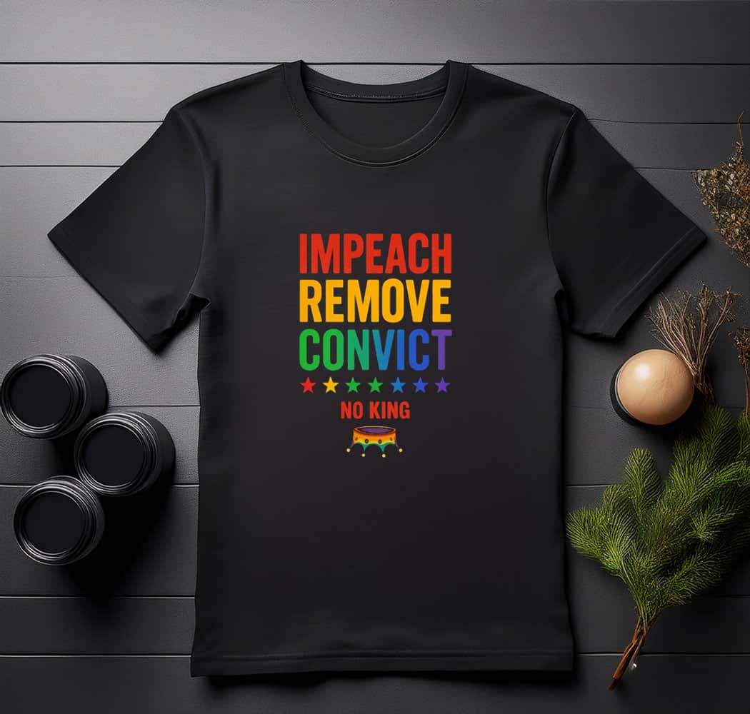 Vintage Impeach Remove Convict No Kings shirts