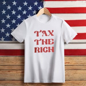 Vintage Tax The Rich Baby Tee shirt