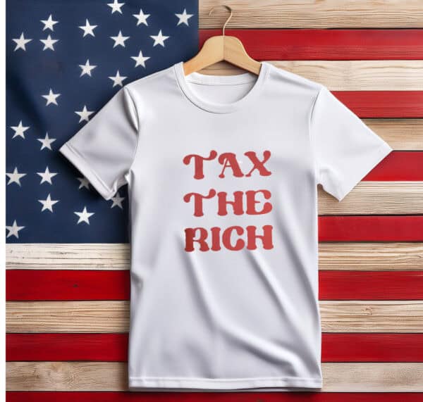 Vintage Tax The Rich Baby Tee shirt