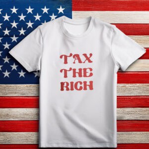Vintage Tax The Rich Baby Tee shirt