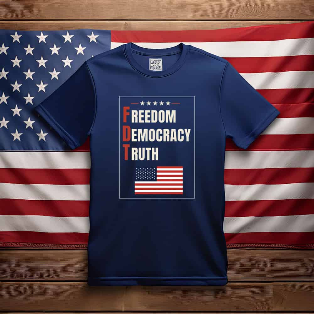 Anti-Trump Freedom Democracy Truth T-Shirt
