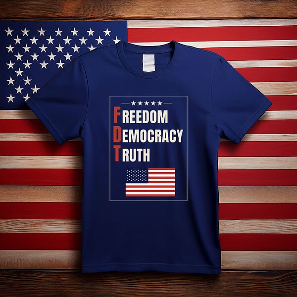 Anti-Trump Freedom Democracy Truth T-Shirt
