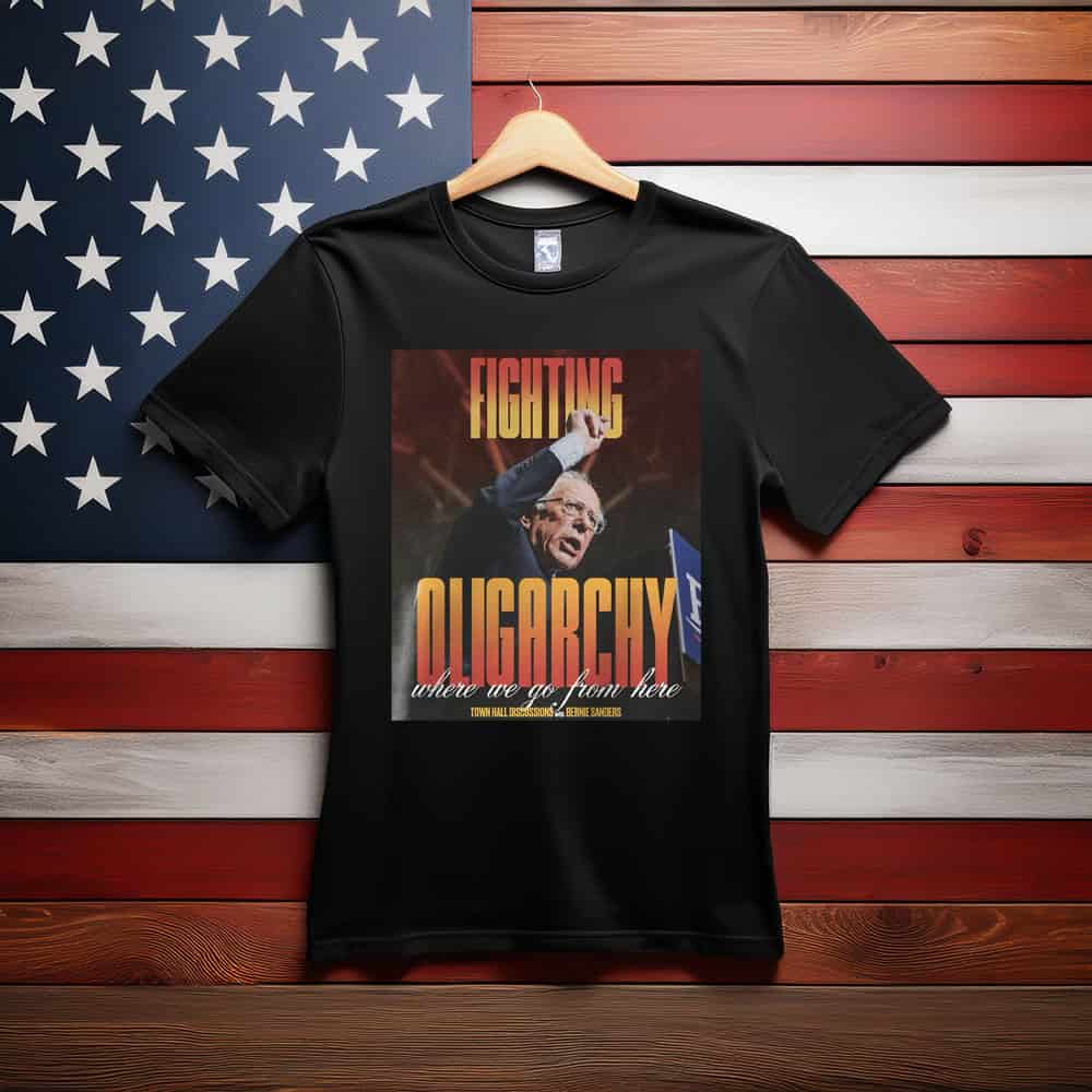 Bernie Fight Oligarchy Unisex Shirt, Bernie Sanders Activism Resist Shirt