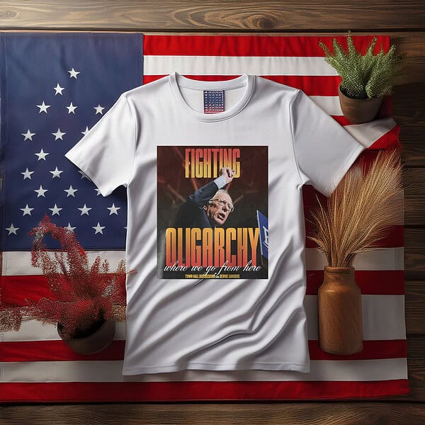 Bernie Fight Oligarchy Unisex Shirt, Bernie Sanders Activism Resist Shirt