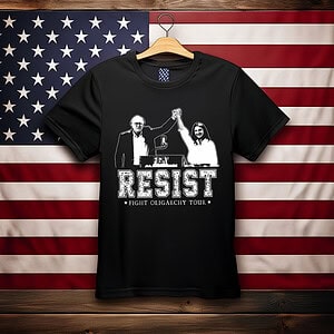 Bernie Sanders & AOC Fighting Oligarchy Tour unisex Shirt