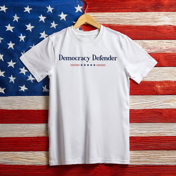 Democracy Defender Anti Trump Shirt