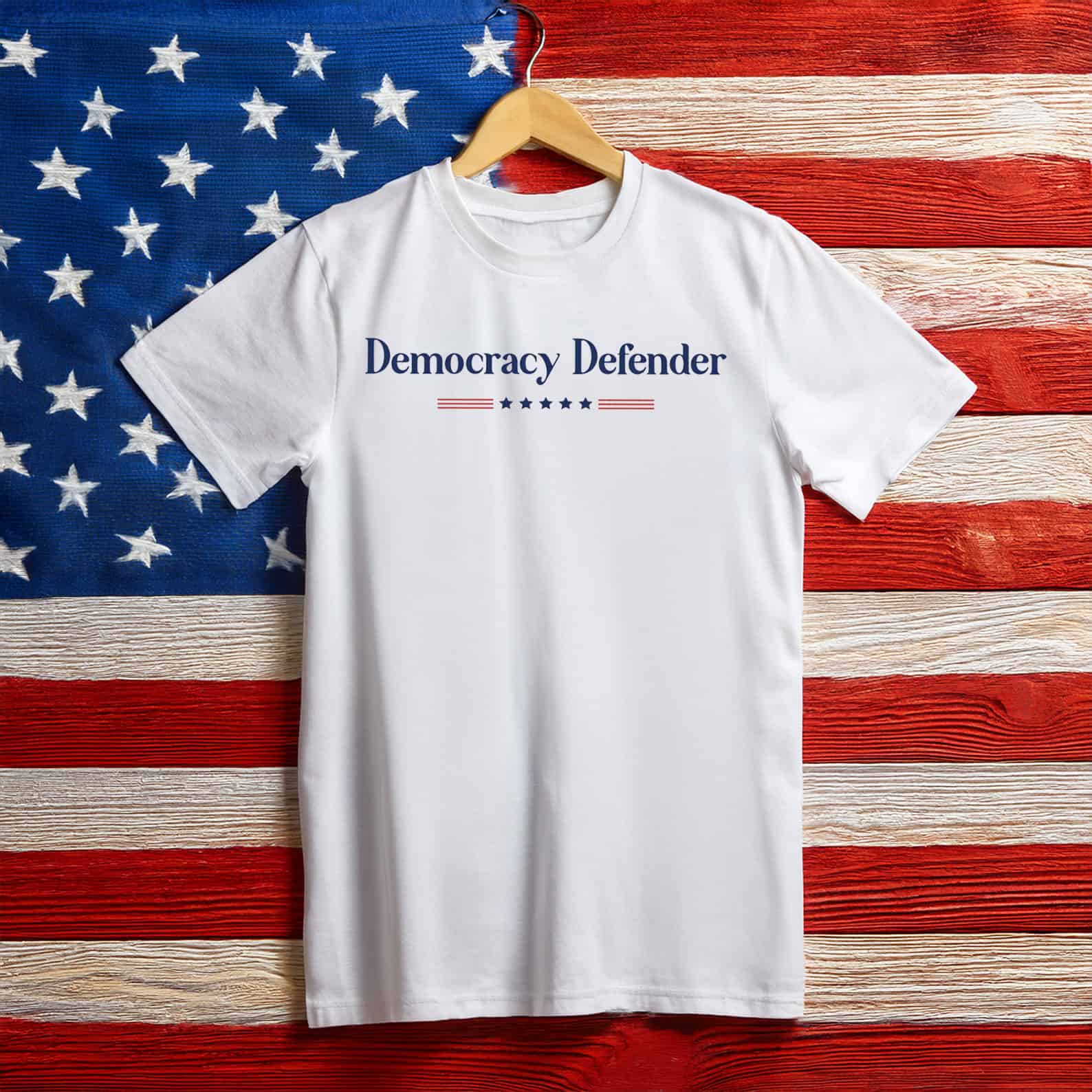 Democracy Defender Anti Trump Shirt