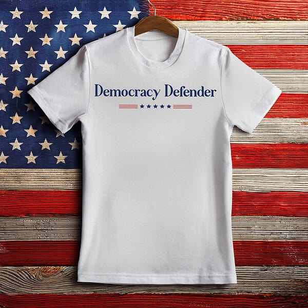 Democracy Defender Anti Trump Shirt