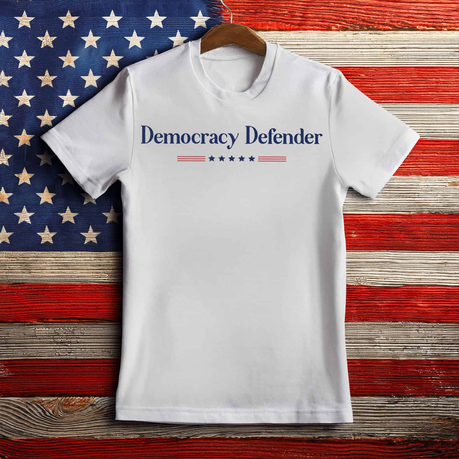 Democracy Defender Anti Trump Shirt