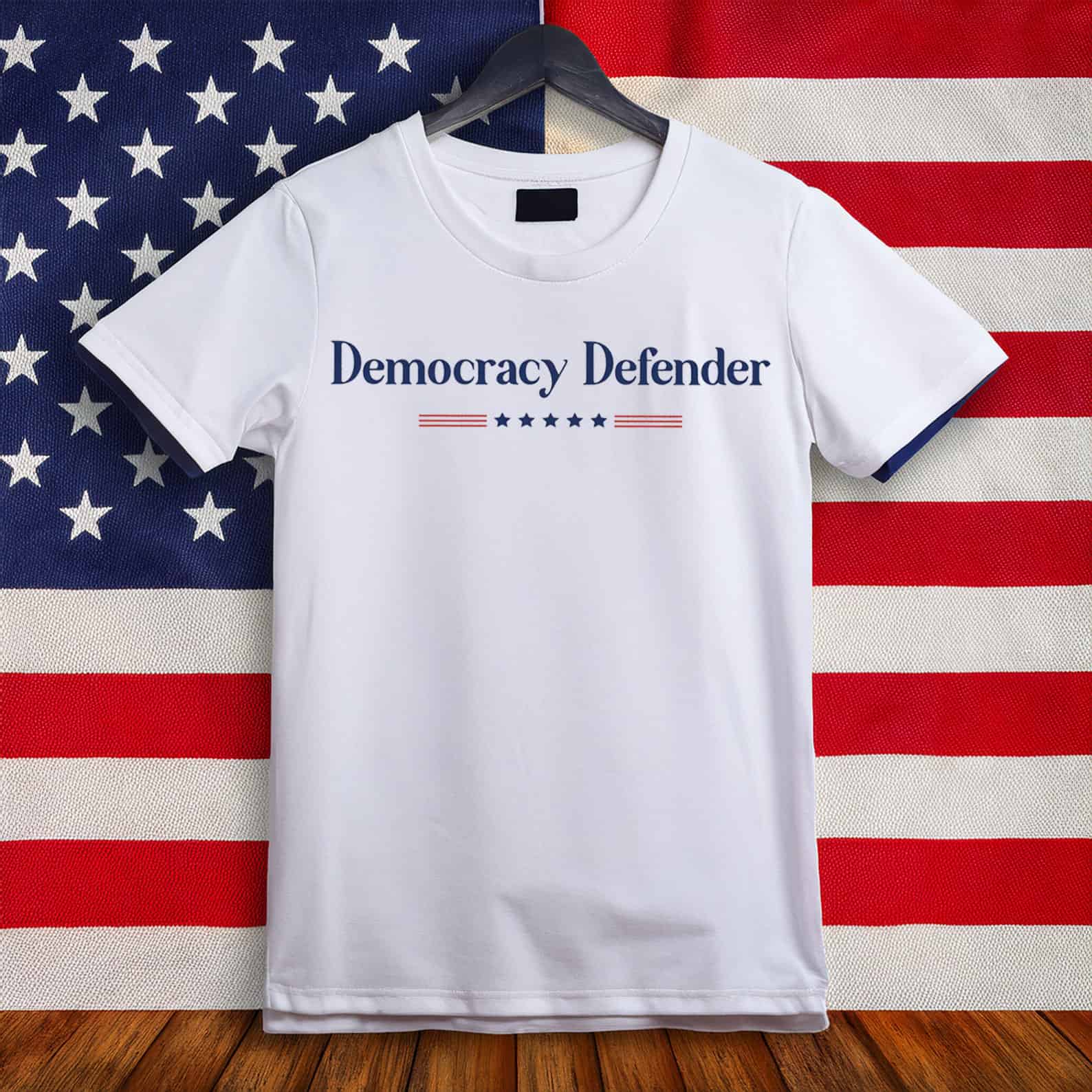 Democracy Defender Anti Trump Shirt