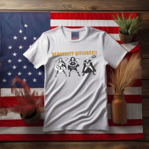 Democracy Defenders Cotton Shirt, Bernie Sanders Shirt