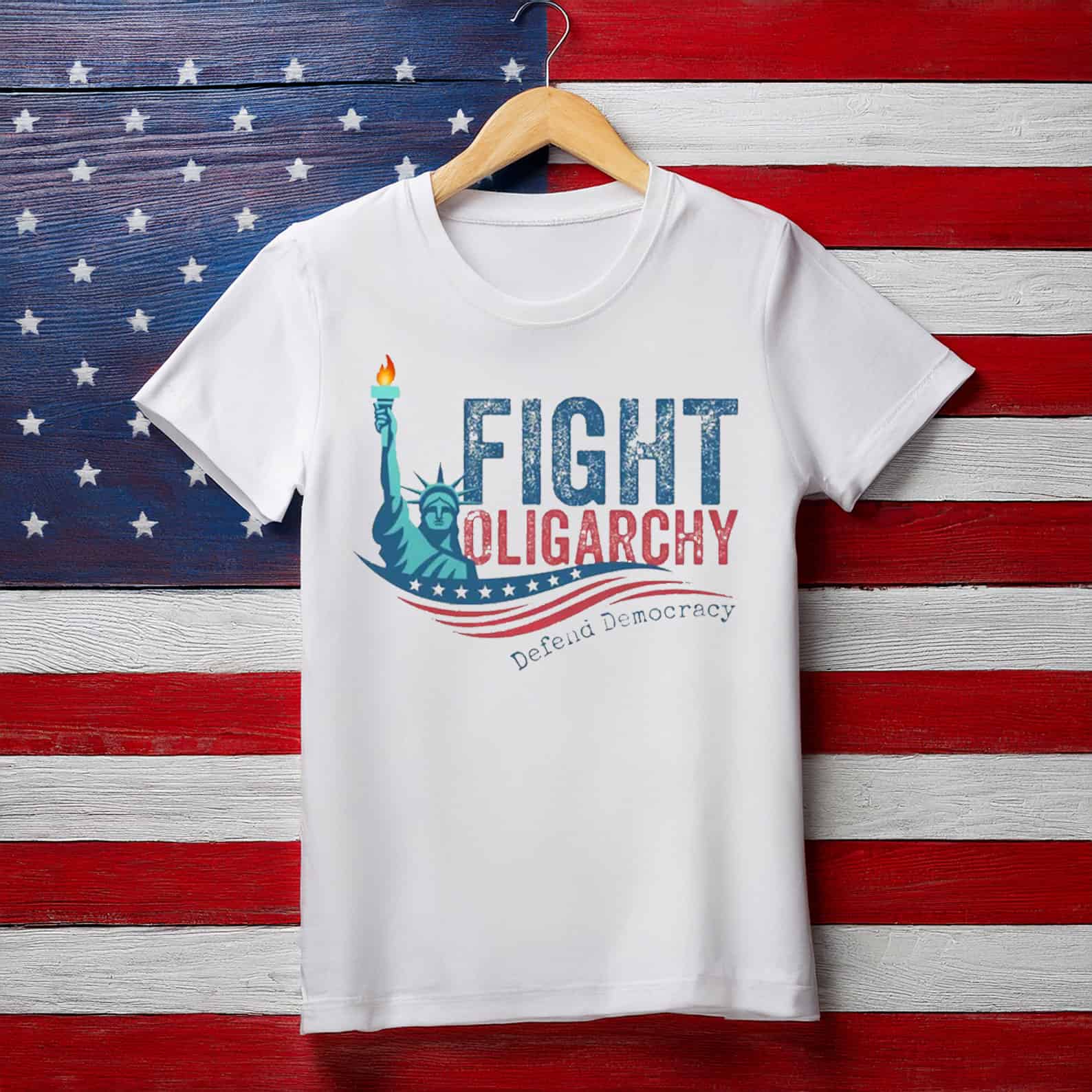 Fight Oligarchy Defend Democracy Shirt