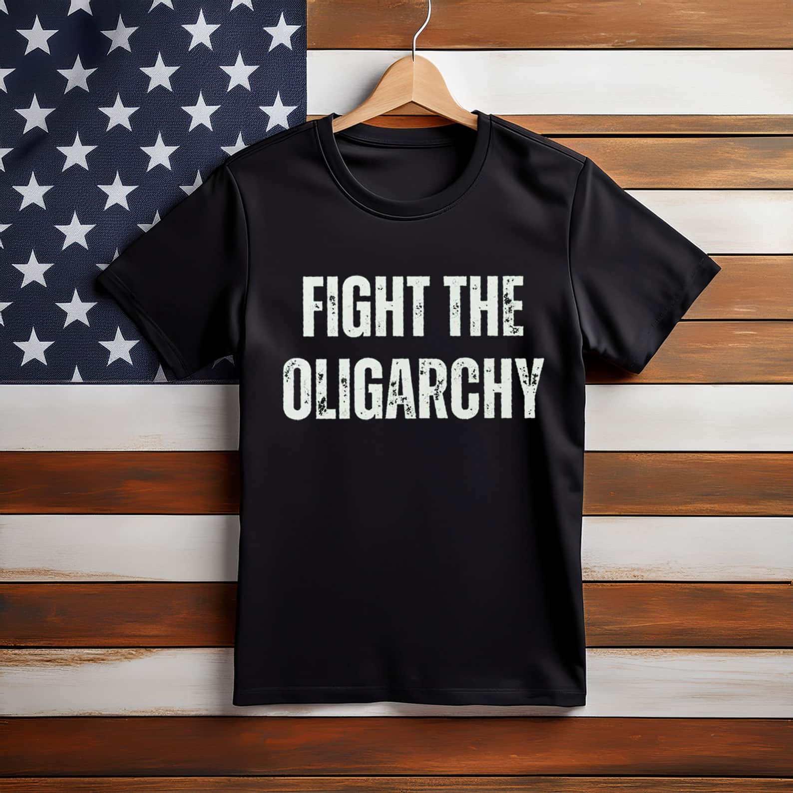 Fight The Oligarchy Liberal Protest Resist Shirt