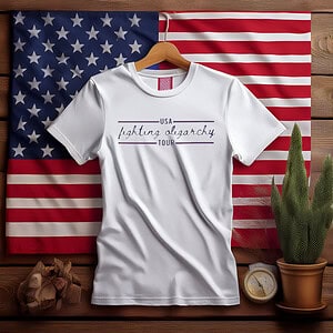 Fighting Oligarchy USA Tour Shirt