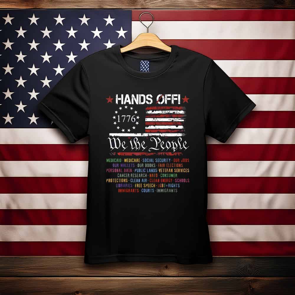 Hands Off 1776 Social Security T-Shirt