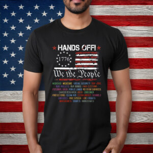 Hands Off 1776 Social Security T-Shirt