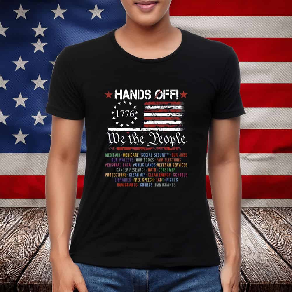 Hands Off 1776 Social Security T-Shirt
