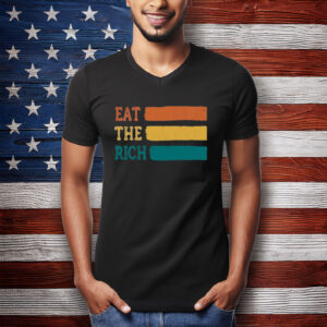 Retro Eat The Rich Comfort Colors Shirt