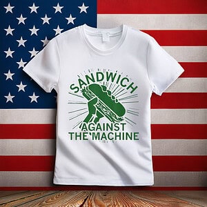 Sandwich Felony in DC Against ICE Shirt