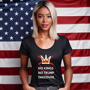 No Kings No Trump Takeover Political Shirt