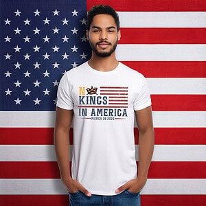 No Kings in America March 28, 2026 Shirts