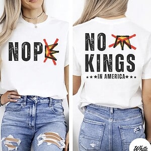 No Kings in America March 28, 2026 T-Shirt
