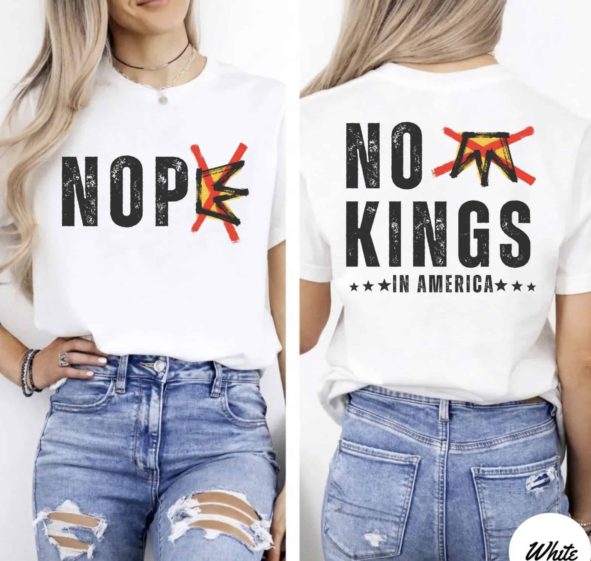 No Kings in America March 28, 2026 T-Shirt