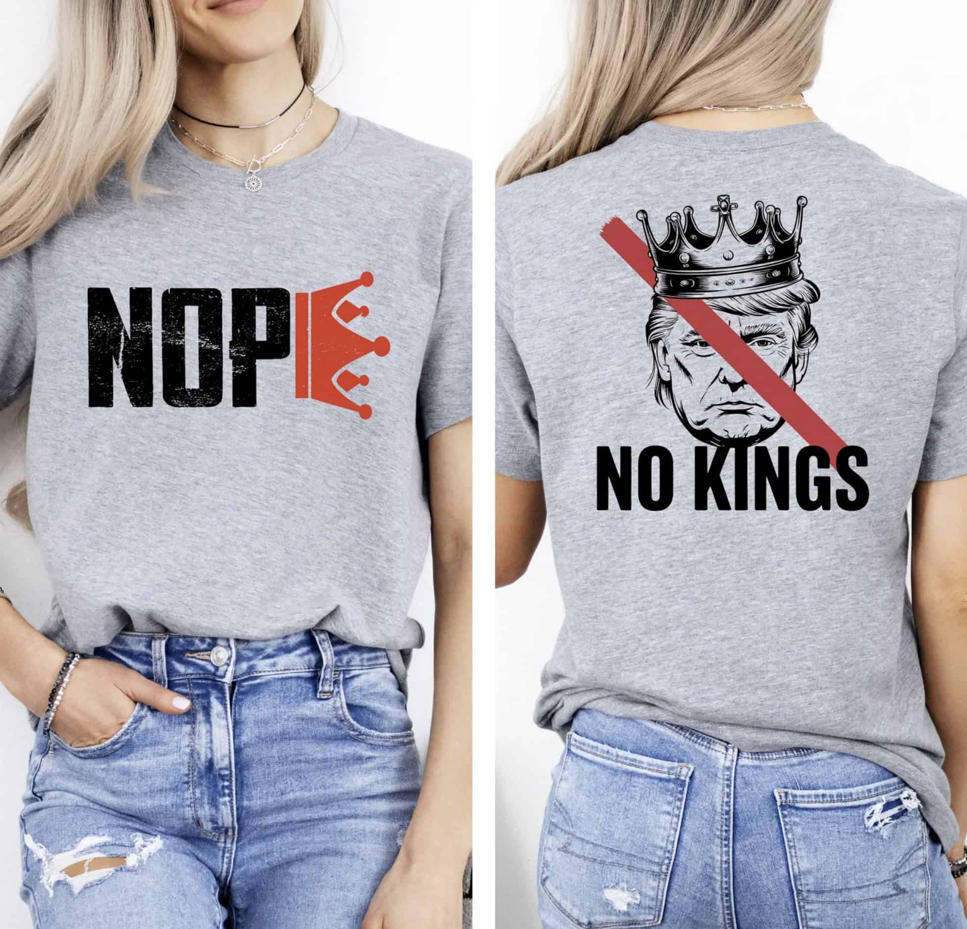 No Kings in America Shirt, Anti Trump Shirt