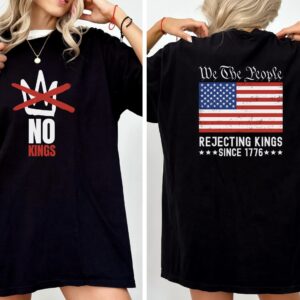 No Kings – Rejecting Kings Since 1776 T-Shirt