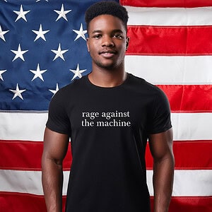 Rage Against The Machine Shirt, Comfort Colors Protest Tee