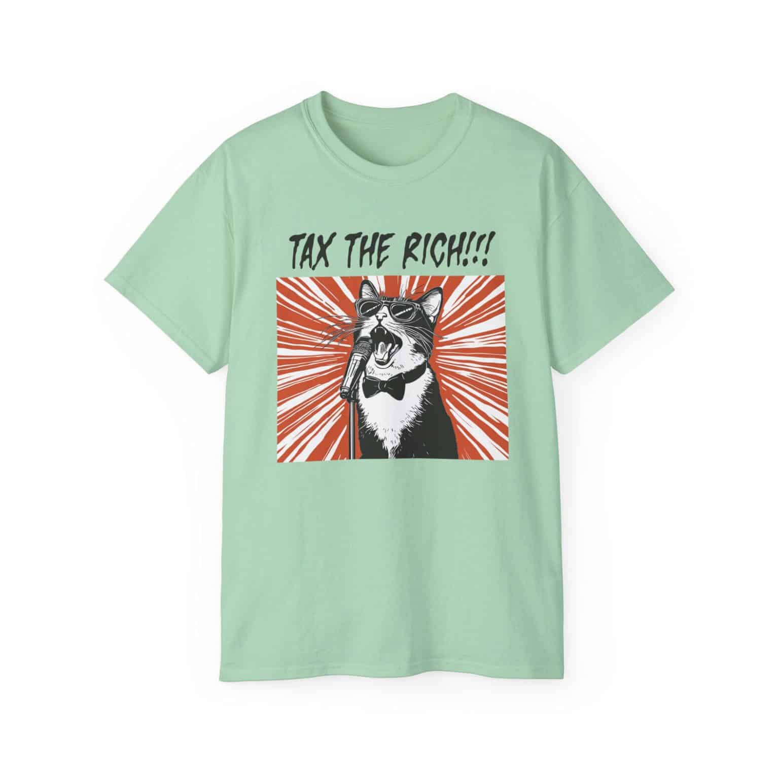 Tax the Rich Unisex Cotton Tee
