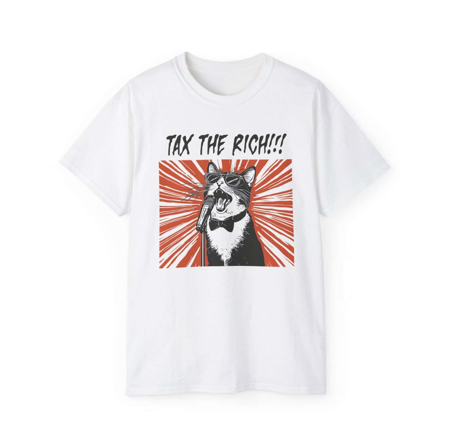 Tax the Rich Unisex Cotton Tee