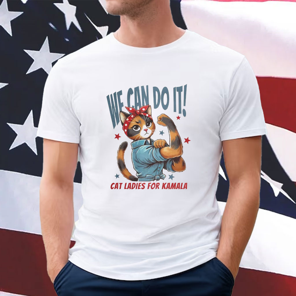 Cat Ladies for Kamala Shirt Childless Cat Lady Shirt