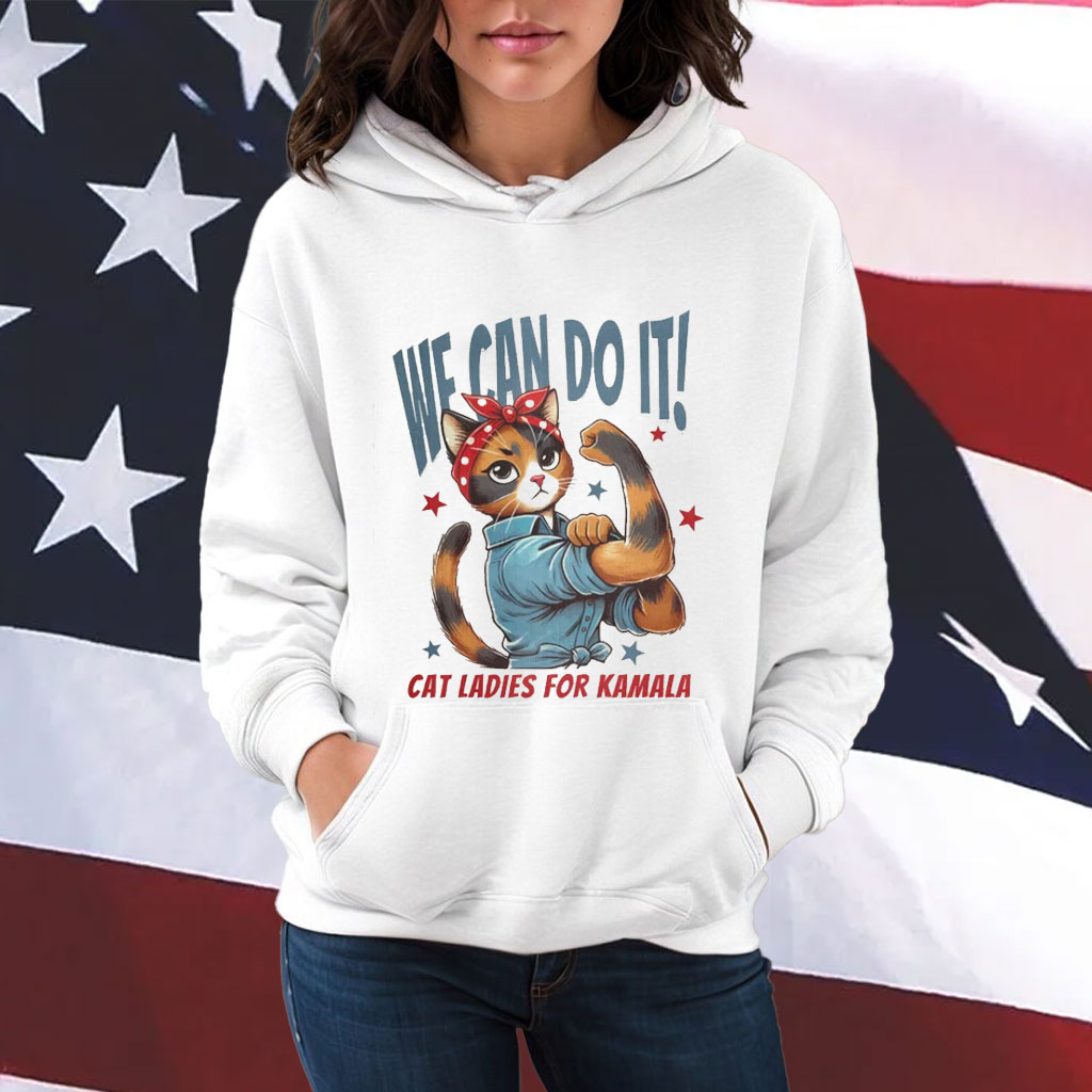 Cat Ladies for Kamala Shirt Childless Cat Lady Shirt