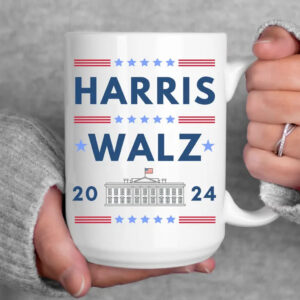 Harris Walz Mug, Election 2024 Campaign Gift